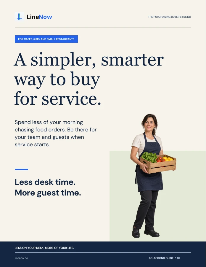 Cover of A simpler, smarter way to buy for service.
