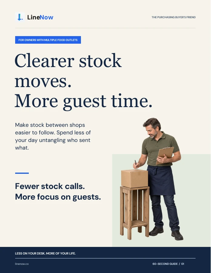 Cover of Clearer stock moves. More time for guests.